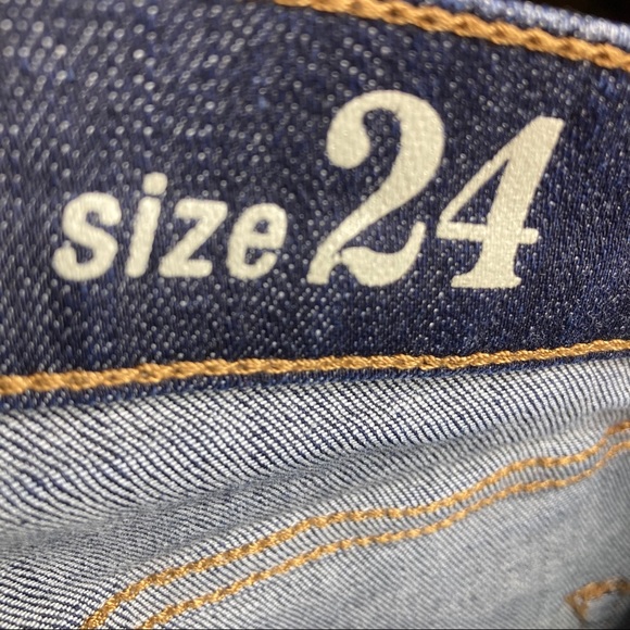 J Crew High Rise Skinny Jeans 24 Dark Wash - Picture 5 of 5